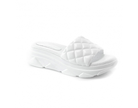 белые  женские сандалии