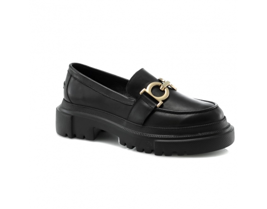 Женские туфли-лодочки черного цвета