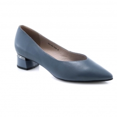 синие  женские туфли