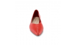 Red colour women court shoes