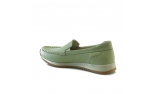 зеленые  женские туфли